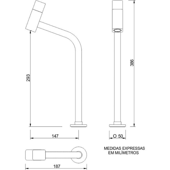 Griferia Alta Para Lavamanos Japi Arezzo 1198AZ