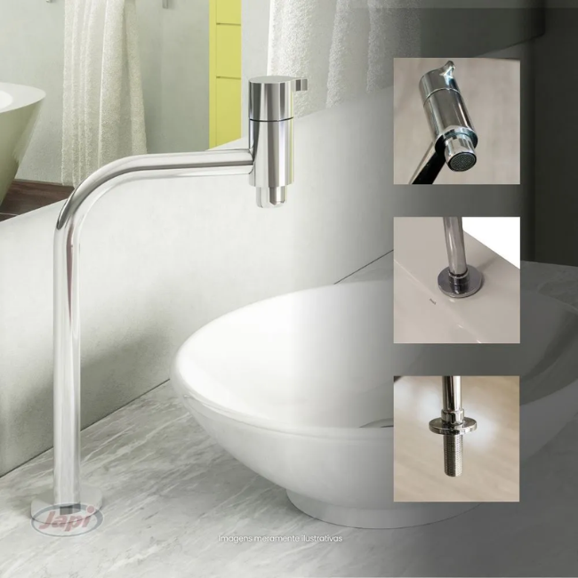 Griferia Alta Para Lavamanos Japi Fenix 1198FE