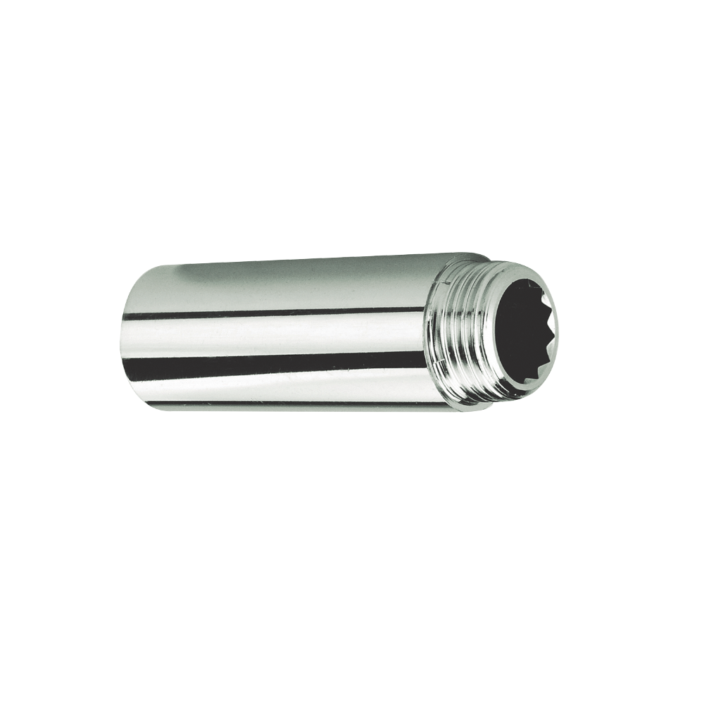 Prolongador Jackwal 1/2&quot; 50Mm H/M En Laton Cromado 005.209